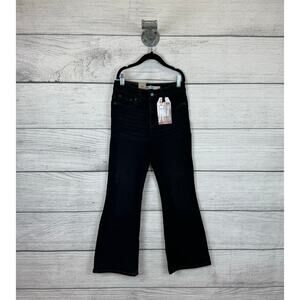 Levi's Girls 726 High Rise Stretch Dark Wash Flare Jeans Size 8